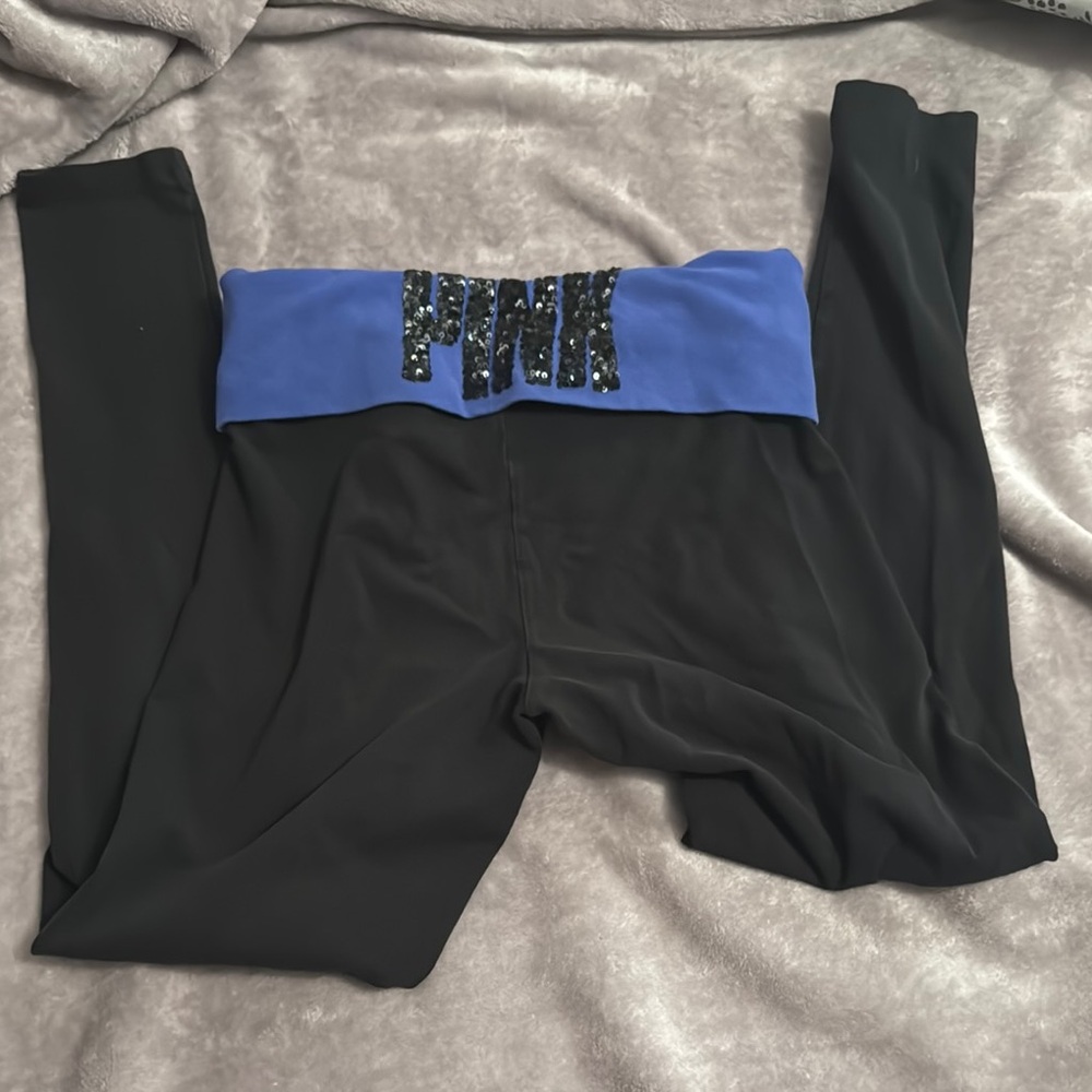 Black and Blue Women's Leggings